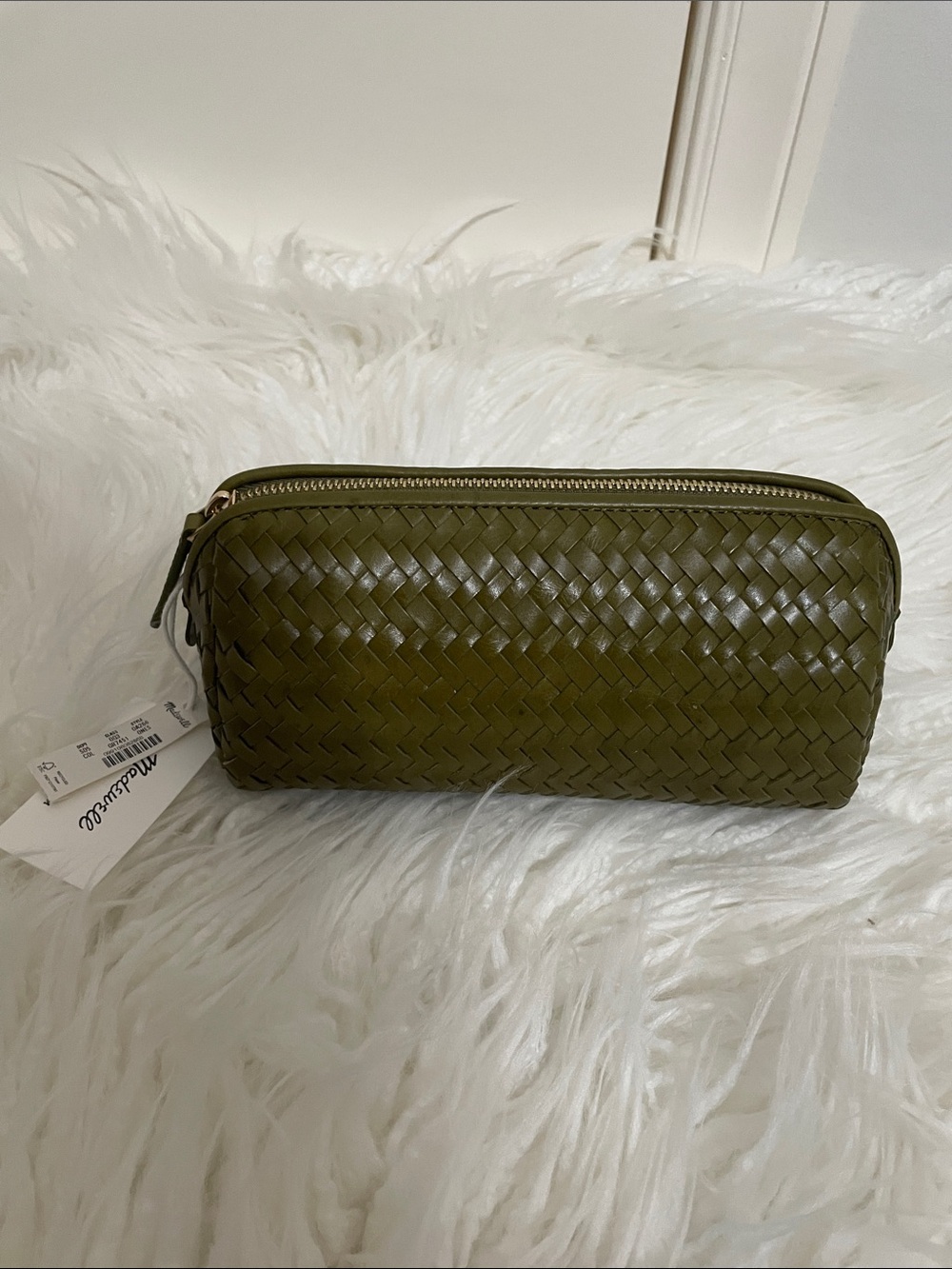 Madewell The Signature Woven Zip Pouch